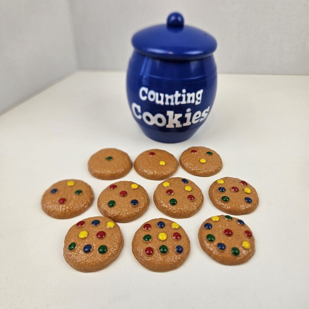 LEARNING RESOURCES COUNTING COOKIES ORIGINAL RARE COMPLETE